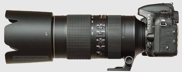 Nikkor AF-S 80-400/4.5-5.6 G ED VR por Digital Camara Lens
