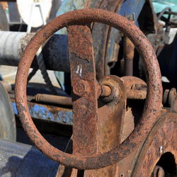 Arenys de mar.Maquinaria port