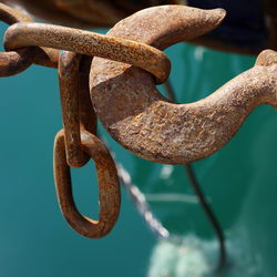 Arenys de mar. Maquinaria puerto.