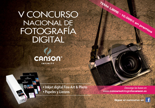 Cartel concurso Canson-Infinity 2014