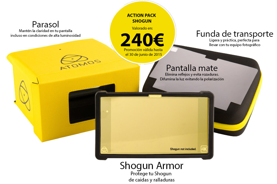 Promoción Atomos Shogun