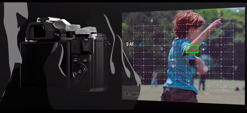 OM-D E-M10 Mark II AF Targeting Pad