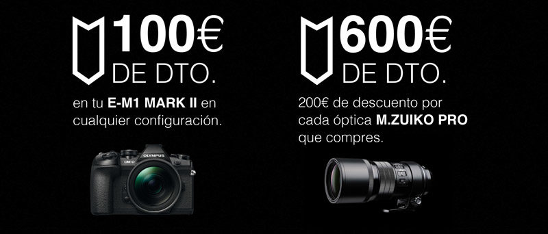 Promoción Olympus E-M1 Mark II