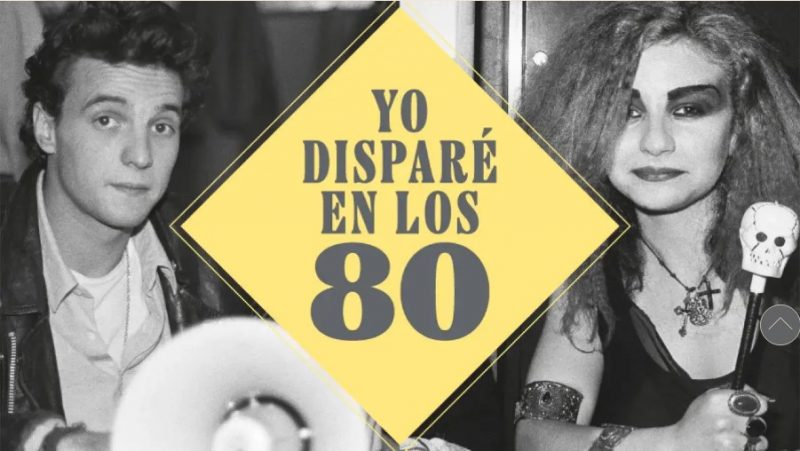 Cartel de Yo disparé en los 80 de Mariví Ibarrola